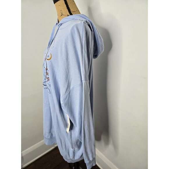 NWT Oversized Celestial Witchy Hoodie Sweatshirt - Picture 3 of 8